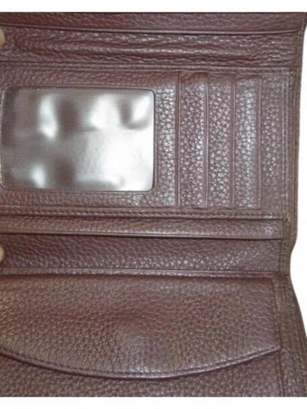 Fendi Monogram Logo Canvas & leather medium wallet Vintage piece with COA - Picture 8 of 14